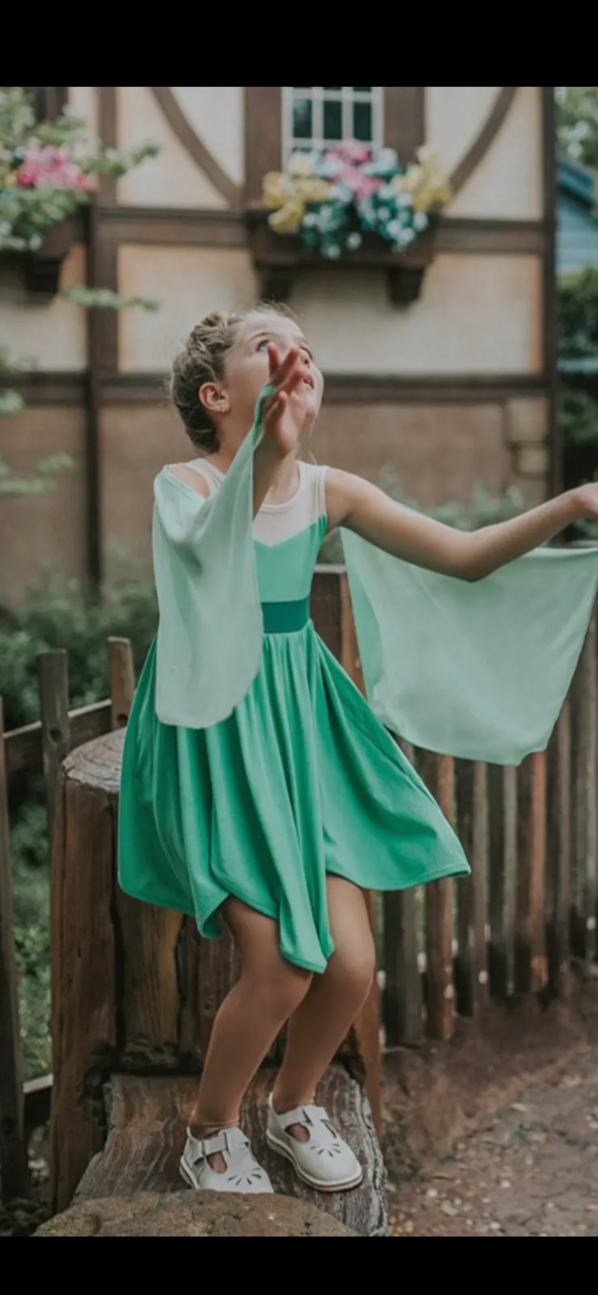 Tinkerbell Princess Dress by Only Little Once Designs