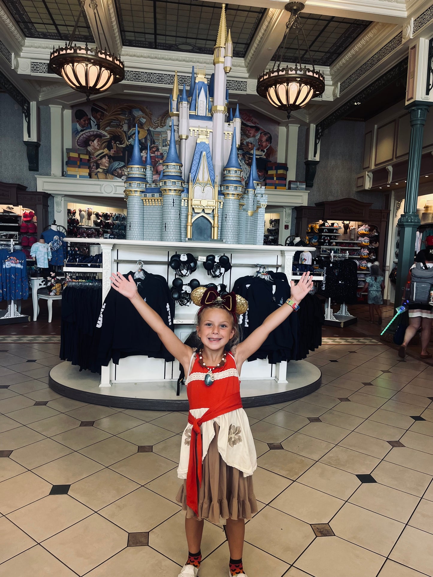 Moana Polynesian Princess Twirl Dress by Only Little Once Designs