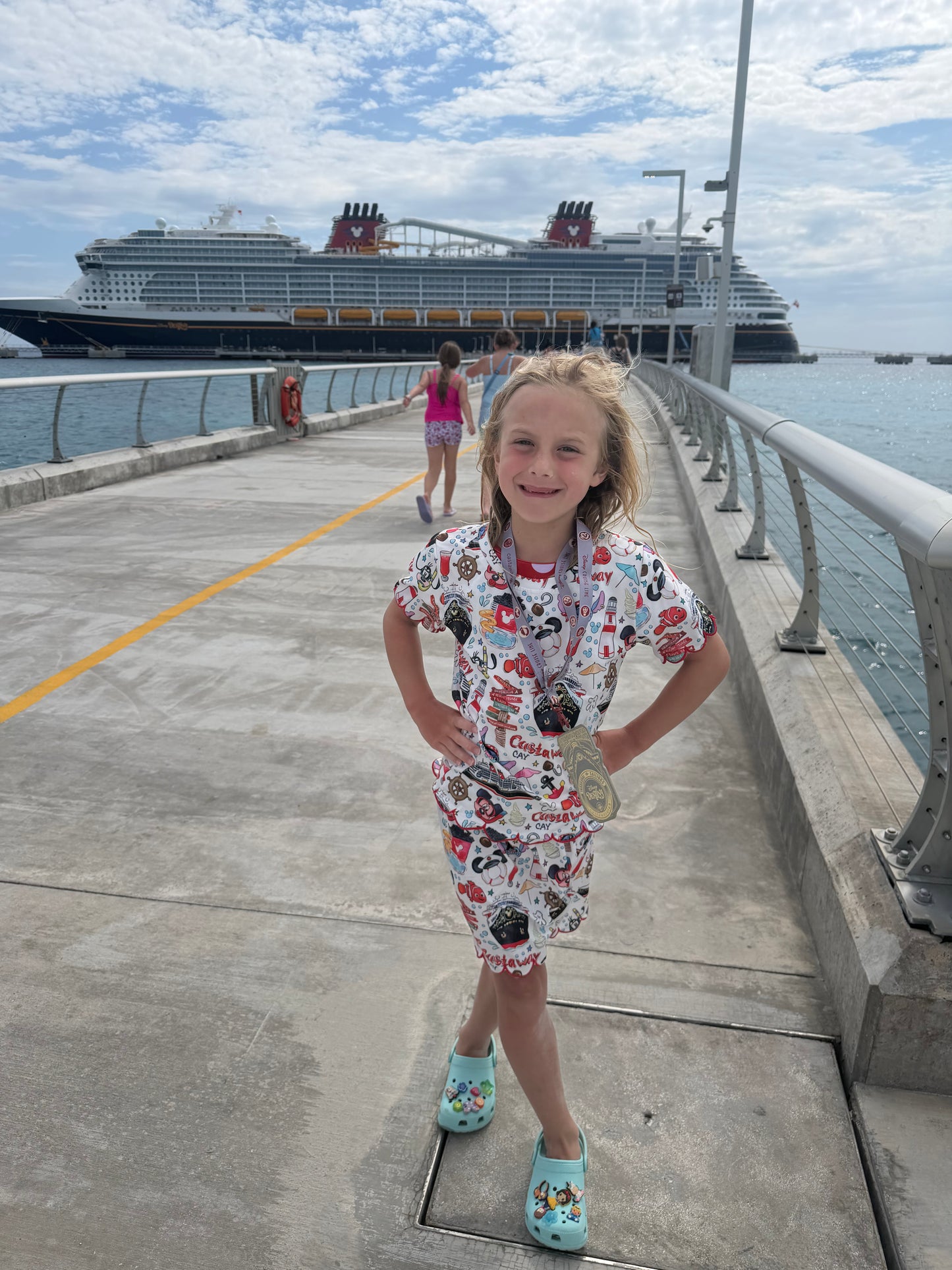 Disney Cruise Short Set