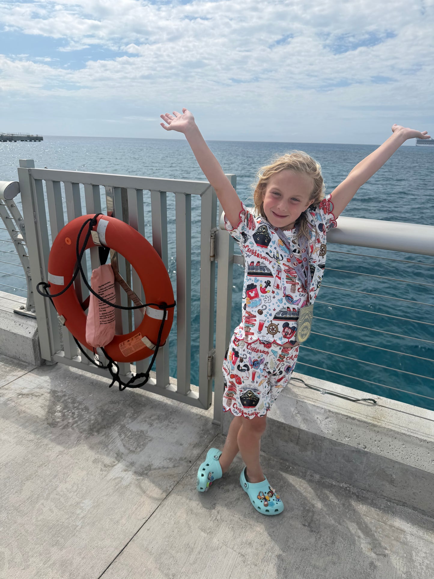 Disney Cruise Short Set