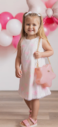 CARRYING KIND Jelly Star Purse (light pink featured) also available in hot pink