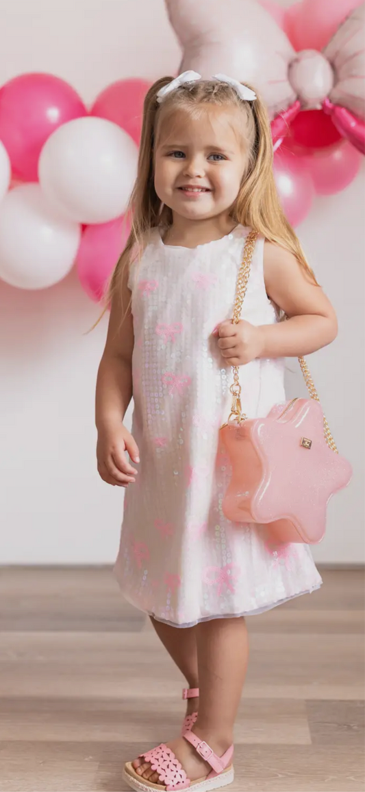 CARRYING KIND Jelly Star Purse (light pink featured) also available in hot pink