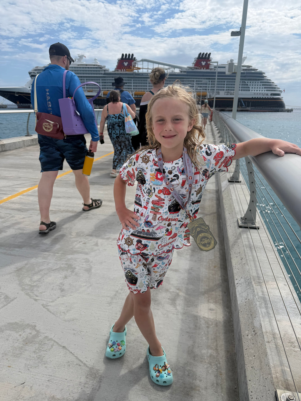 Disney Cruise Short Set