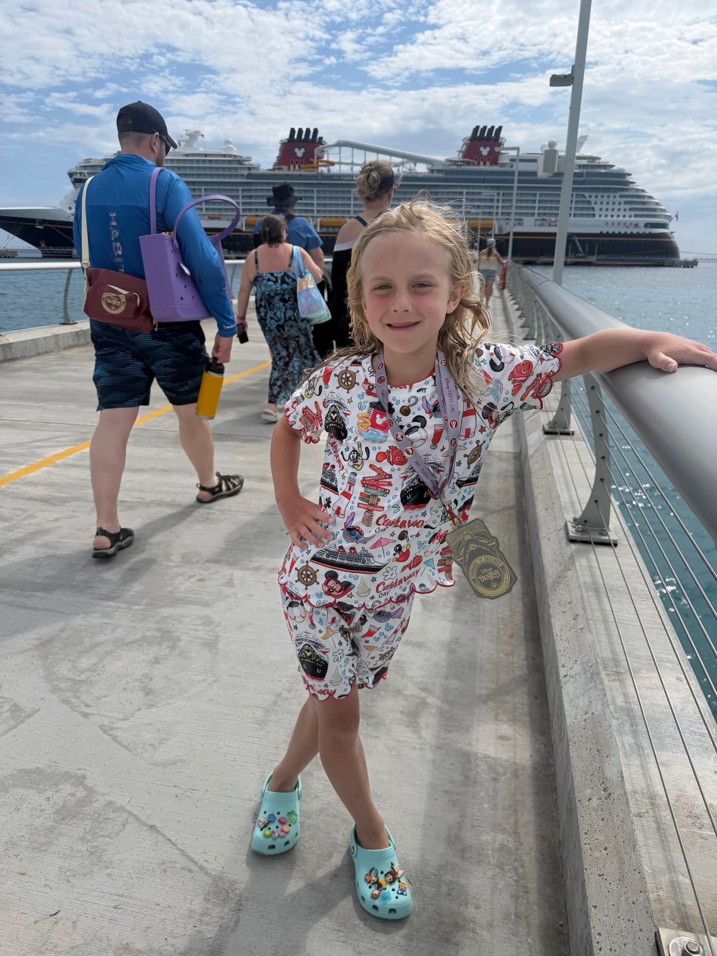 Disney Cruise Short Set