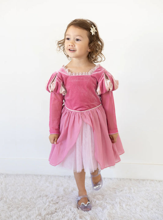 Taylor Joelle Princess dress with Cape