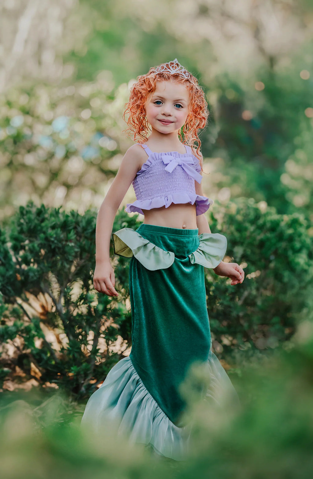 Only Little Once Designs Mermaid Tail Maxi Skirt