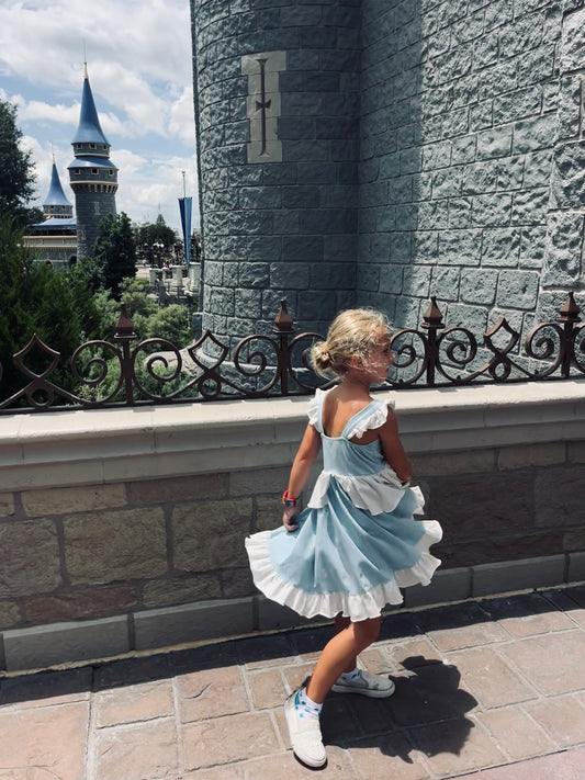 Cinderella Twirl Dress by Only Little Once Designs