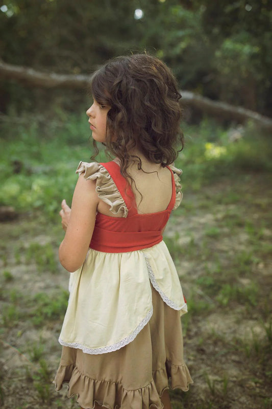 Moana Polynesian Princess Twirl Dress by Only Little Once Designs