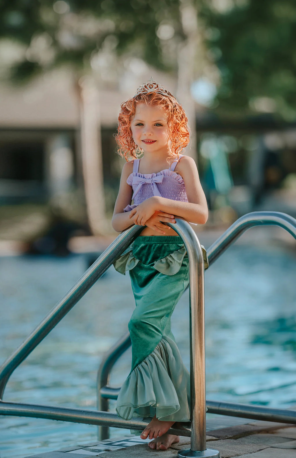 Only Little Once Designs Mermaid Tail Maxi Skirt