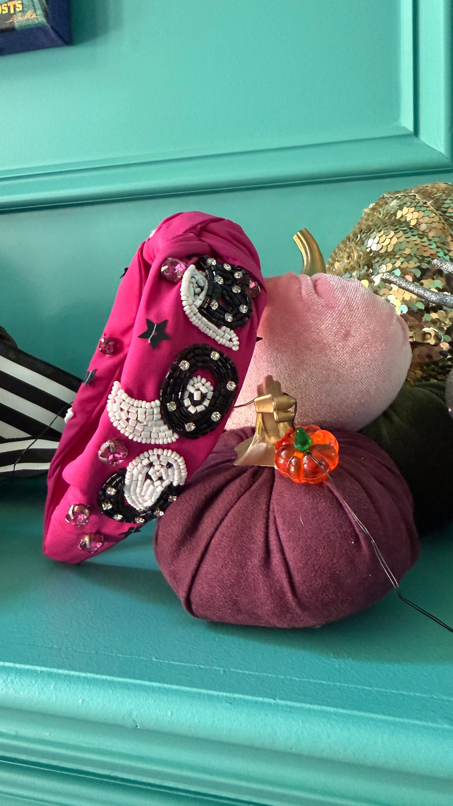 Hot Pink Boo-tiful Headband