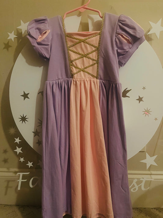 Rapunzel Princess Dress by Only Little Once Designs