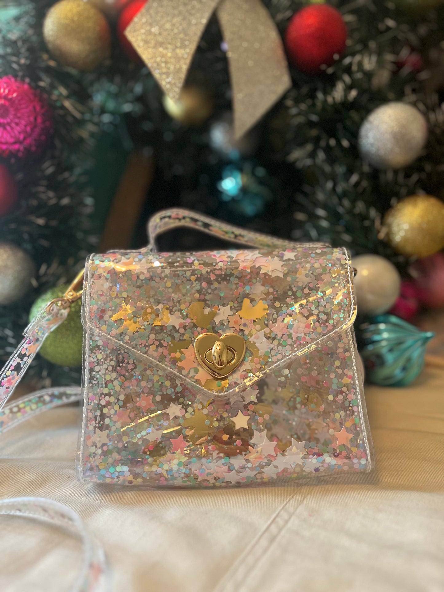 CARRYING KIND Gussie Unicorn Sparkle Purse
