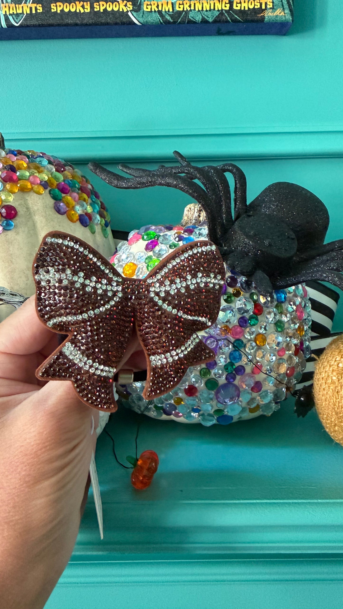 Football Bling Hairtie
