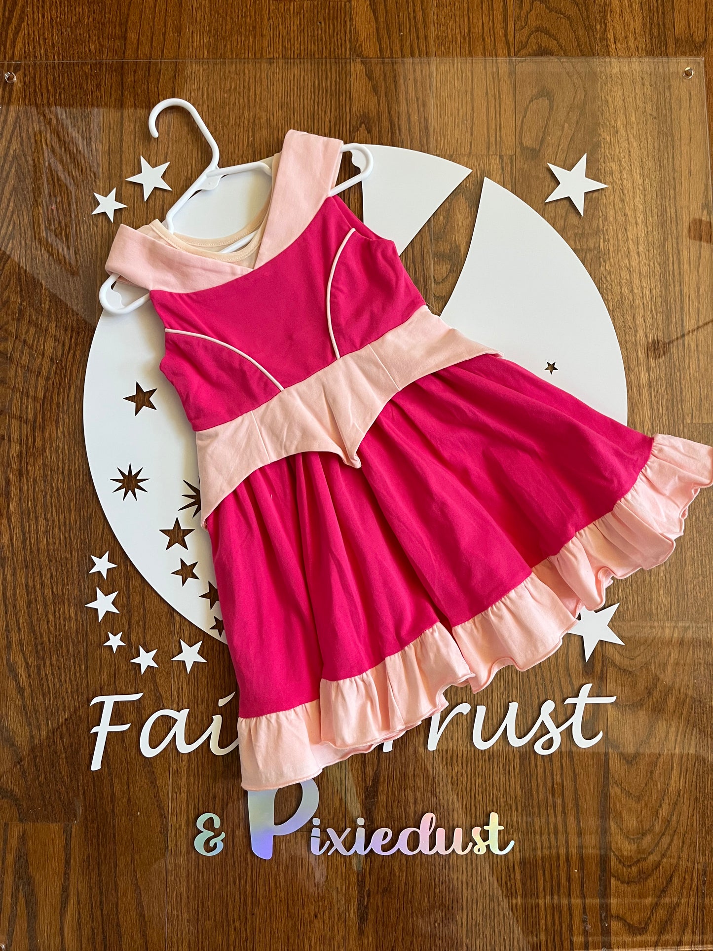 Sleeping Beauty Twirl Dress by Only Little Once Designs