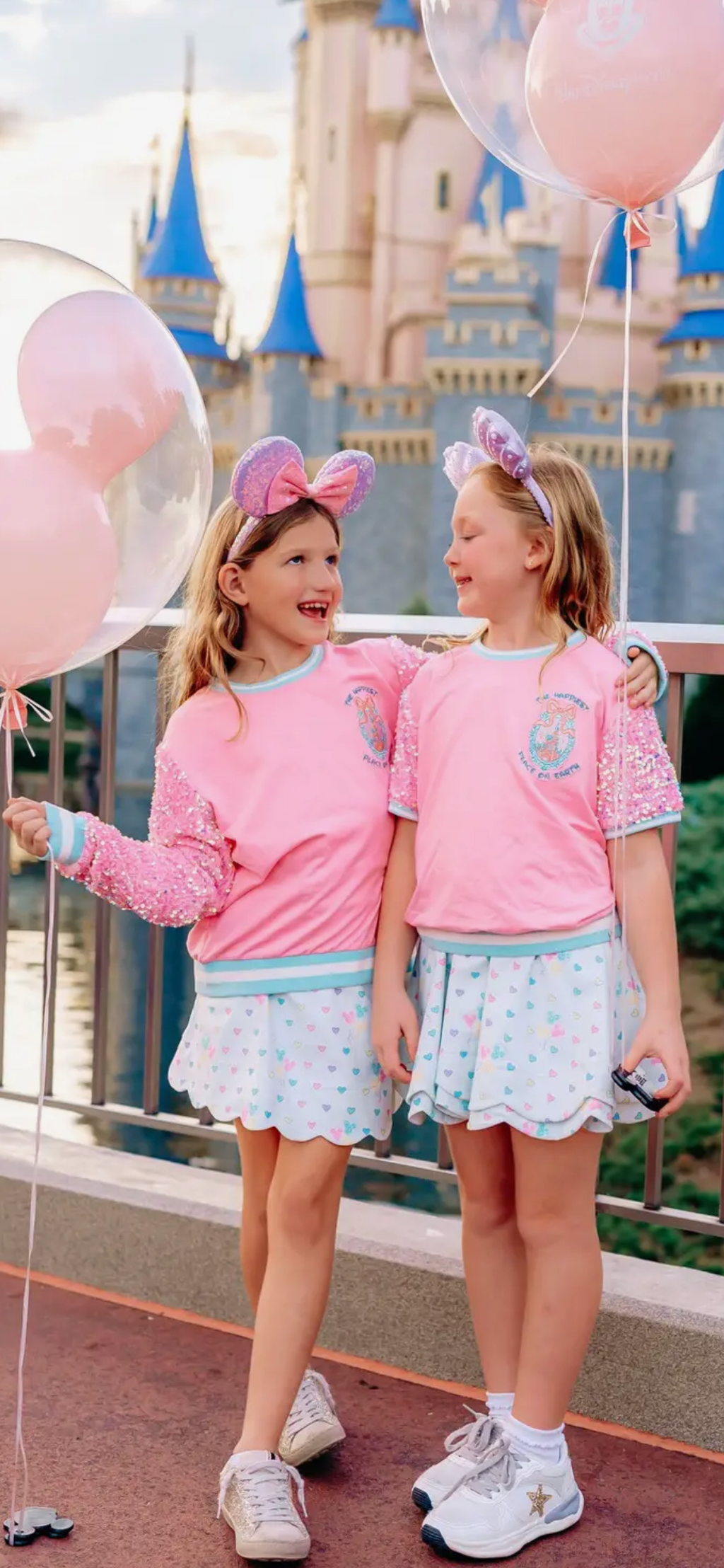 Happiest Place Two Piece Sequined Short Set ( only size 6 left!)