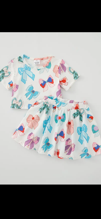 Princess Bow Short Set (coming end of April)