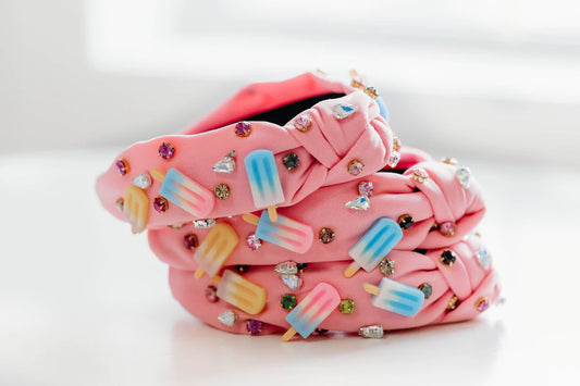 Cheeky Plum Beaded Headband Popsicle Parade