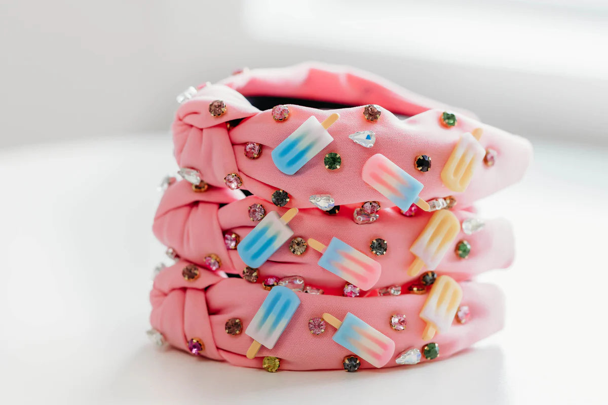 Cheeky Plum Beaded Headband Popsicle Parade