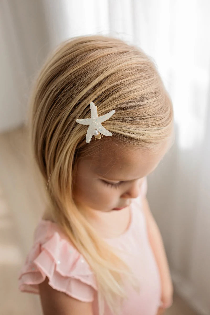 Cheeky Plum 2 piece Hair Clip Set Under the Sea