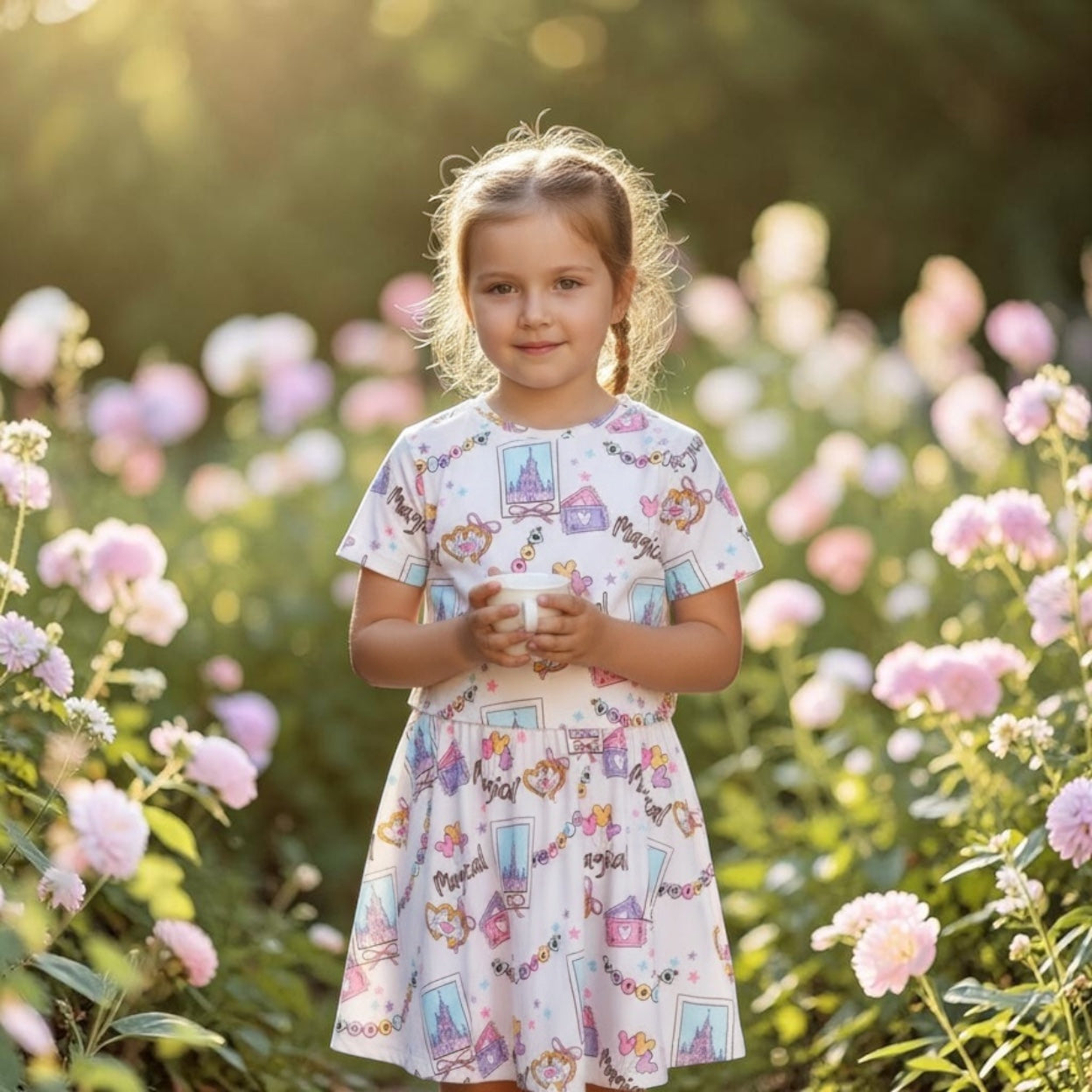 Magical Friends Skirt Set