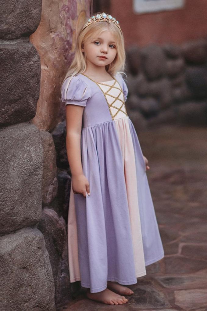Rapunzel Princess Dress by Only Little Once Designs