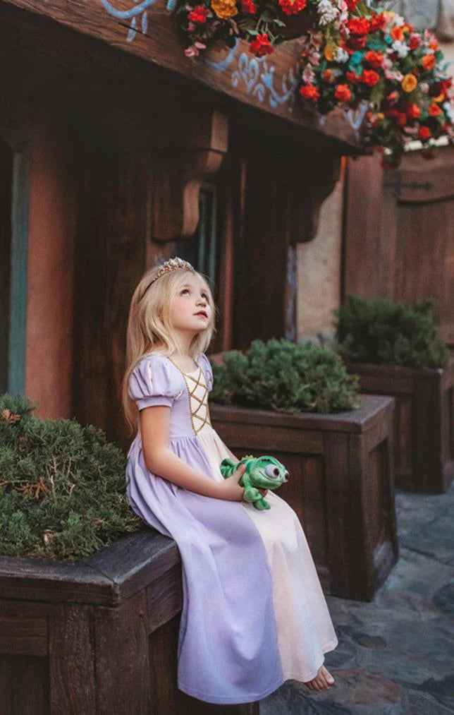 Rapunzel Princess Dress by Only Little Once Designs