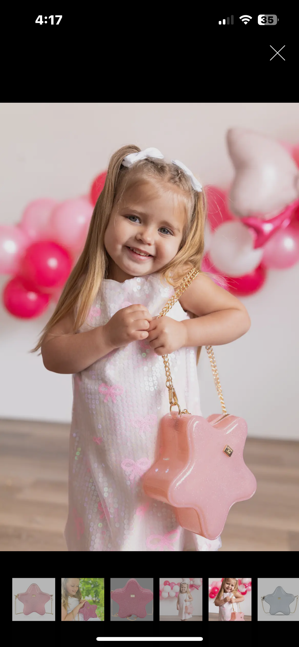 CARRYING KIND Jelly Star Purse (light pink featured) also available in hot pink