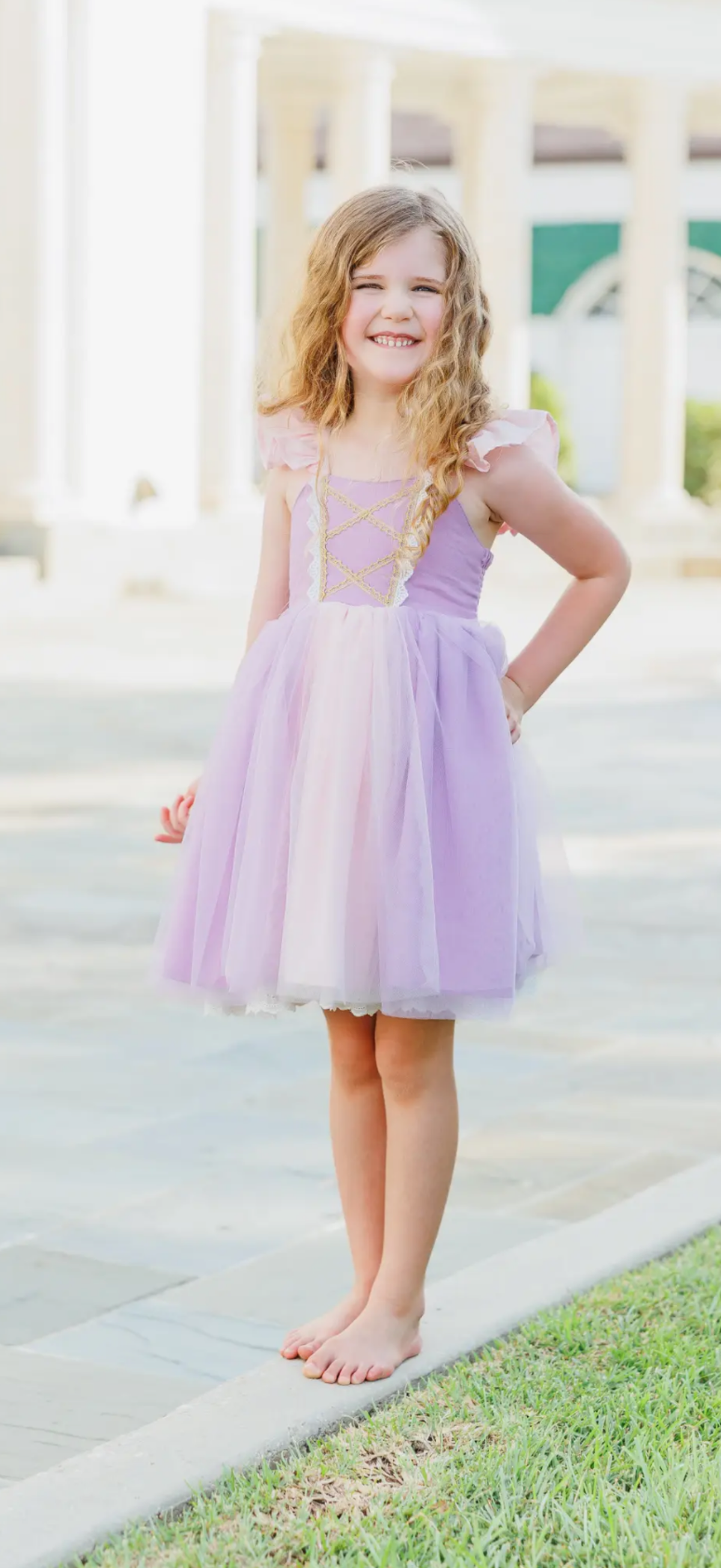 Pink/Purple Princess Dress sz 6 and 10