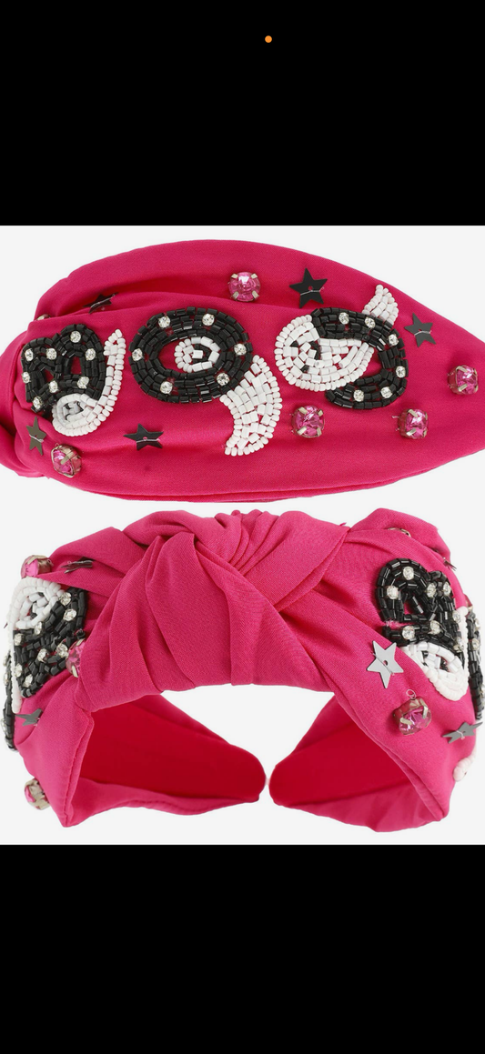 Hot Pink Boo-tiful Headband