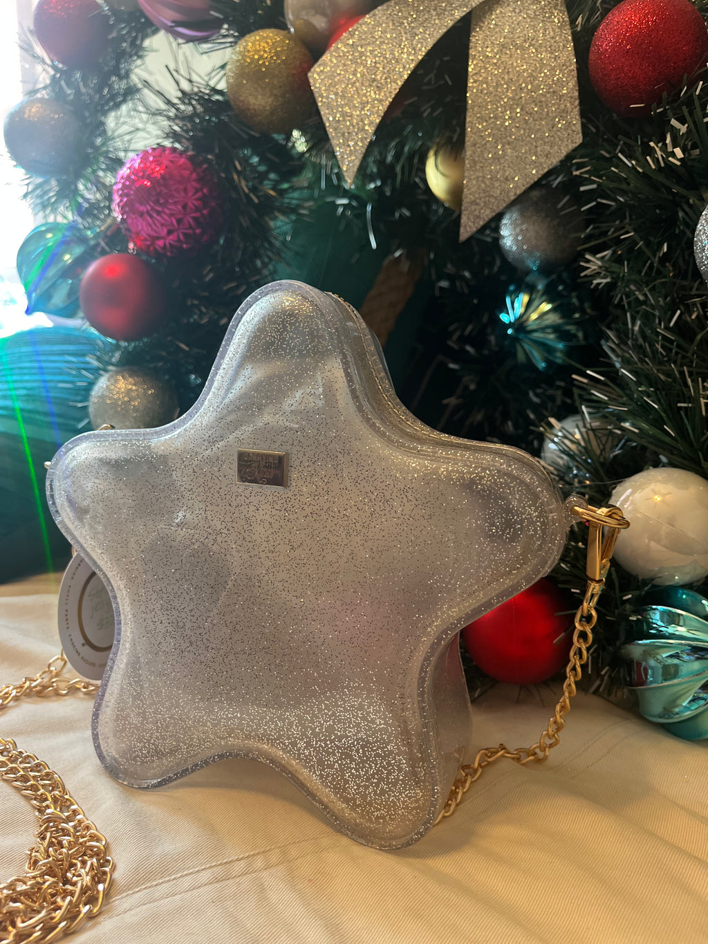 CARRYING KIND Jelly Star Purse (light pink featured) also available in hot pink