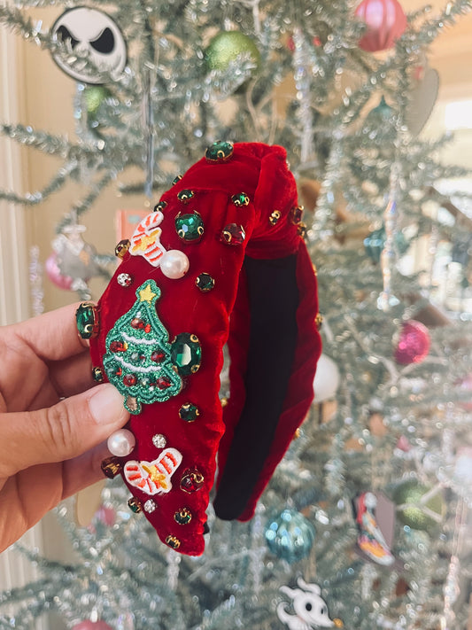 Last one left✨✨Cheeky Plum Holiday Headband