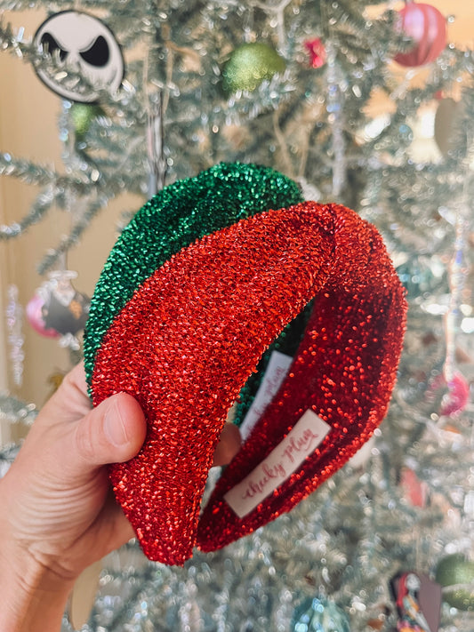 Cheeky Plum Sparkle Headband