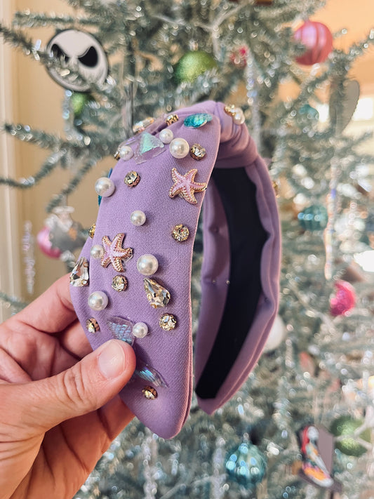 Last one left✨✨Cheeky Plum Mermaid Headband