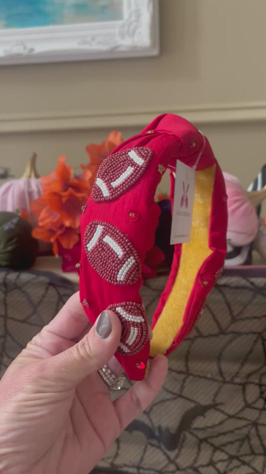 Go Dawgs Football Headband